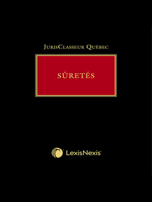 cover image of JCQ &#8212; Sûretés